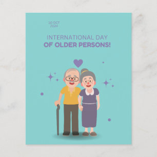 Papier Journée internationale des personnes âgées 1er oct