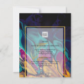 Papier Joyau Tones MARIAGE INK Plum Purple Turquoise Mari (Dos)