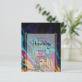 Papier Joyau Tones MARIAGE INK Plum Purple Turquoise Mari (Debout devant)