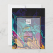 Papier Joyau Tones MARIAGE INK Plum Purple Turquoise Mari (Dos)