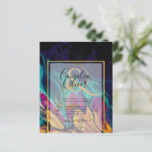 Papier Joyau Tones MARIAGE INK Plum Purple Turquoise Mari (Debout devant)