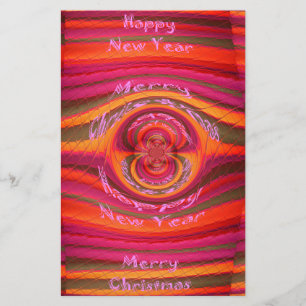 Papier Joyeuses Couleurs Joyeux Noël Bonne Année Desig