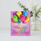 Papier Joyeux Cadeaux d'anniversaire Love Cake (Debout devant)