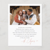 Papier Joyeux et brillant coloré budget photo de Noël (Dos)