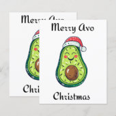 Papier Joyeux Noël Avo (Devant / Derrière)