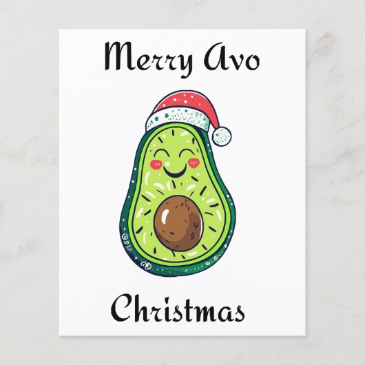 Papier Joyeux Noël Avo (Devant)