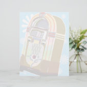 Papier Jukebox Fané (Debout devant)