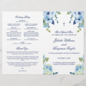 Papier Juliette Catholique Mariage Cérémonie de Messe Pro (Devant)