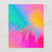 Papier Jump Trampoline Bounce House Enfant Invitation d'a (Dos)