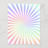 Papier Jump Trampoline Invitation à la fête d'anniversair (Dos)