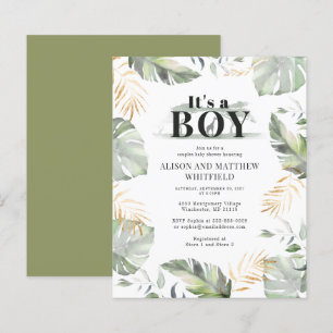 Papier Jungle Safari Girafe Baby Shower Garçon Économique