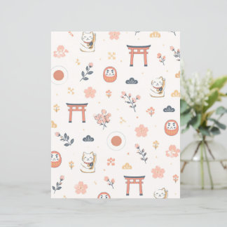 Papier 【Junk Journal】Scrapbook Paper Japanese Scenery#3