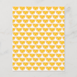 Papier Jus sucré Orange Slice Breveté Scrapbooking