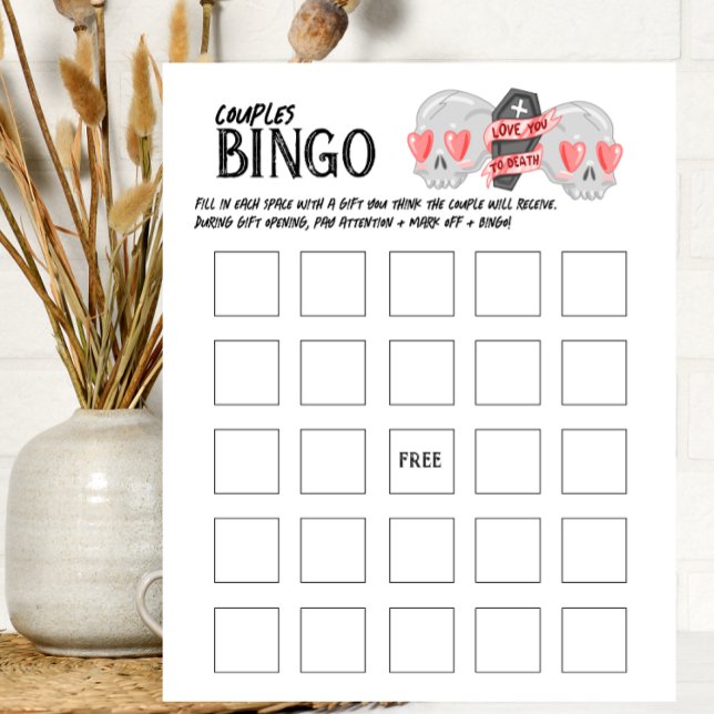 Papier Jusqu'à ce que la mort nous sépare | Couples Jeu d (Créateur téléchargé)