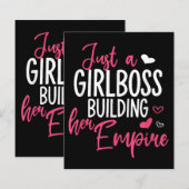 Papier Juste une patronne qui construit son empire femmes (Devant / Derrière)
