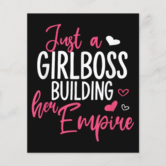 Papier Juste une patronne qui construit son empire femmes (Devant)