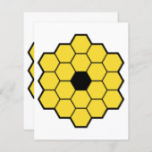 Papier JWST James Webb Télescope spatial Essentiel (Devant / Derrière)