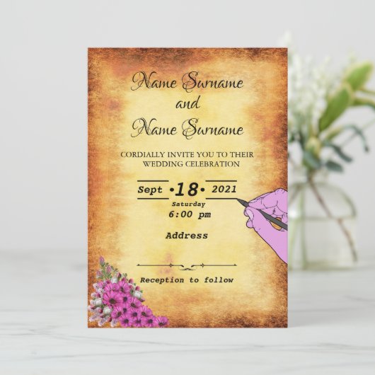  papier kaart (Staand voorkant)