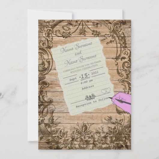 Papier Kaart (Voorkant)