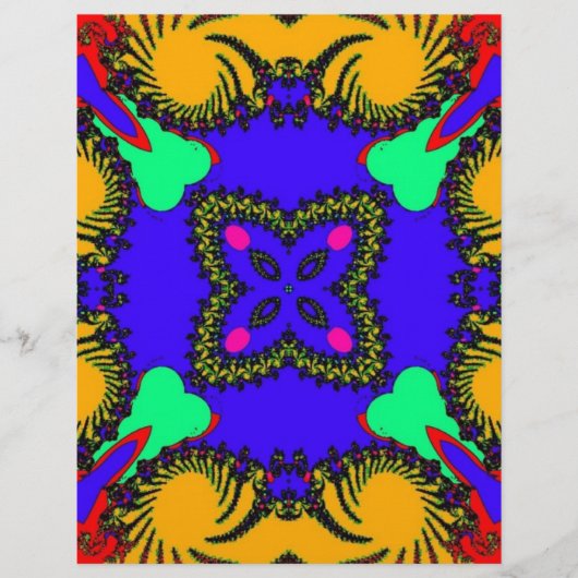 Papier Kaleidoscope (Devant)