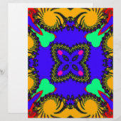 Papier Kaleidoscope (Devant / Derrière)