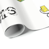 Papier kauwrood hart, fijne verjaardag (Rol Hoek)