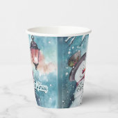 Papier kerst papieren bekers (Links)