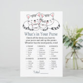 Papier Kittens Ce qui est dans votre baby shower de jeu d (Debout devant)