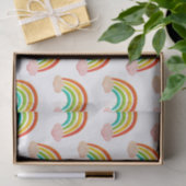 papier knippen regenboog en wolken (Geschenk)