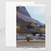 Papier Korat AFB Thaïlande 1968 F-105 A1 Impression (Devant / Derrière)