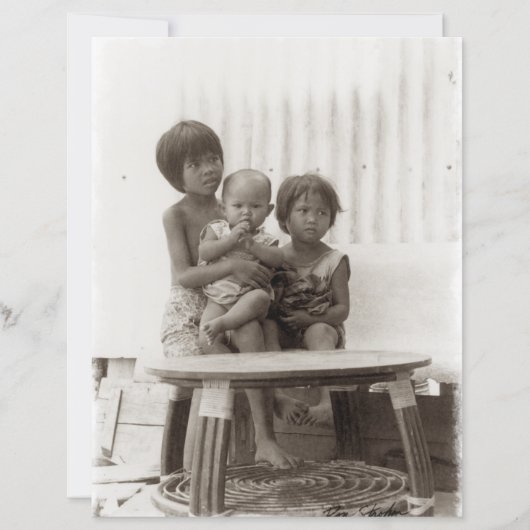 Papier Korat Thaïlande 1968 Une impression (Devant)