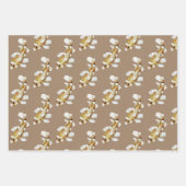 Papier Kraft Aquarelle Tortue de mer et poisson (Devant 2)