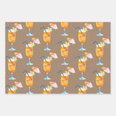 Papier kraft Cocktails tropicaux Guava Watermelon (Devant 2)