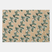 Papier Kraft de Noël confortable et chaud (Devant)