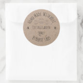 Papier Kraft | Étiquette de pot de miel (Sac)