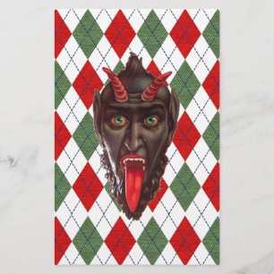 Papier krampus de Noël
