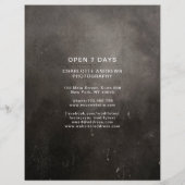 Papier Kundenspezifisch Black Foto Preisliste (Dos)