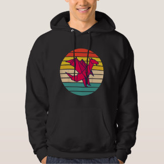 Papier Kunst Draak Origami Hoodie