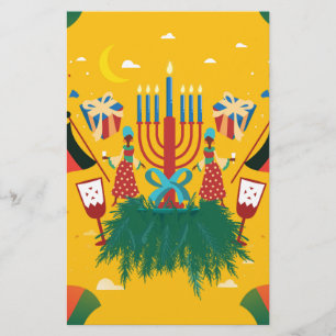 Papier Kwanzaa jaune