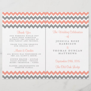 Papier La collection moderne de Mariages Chevron - rose e