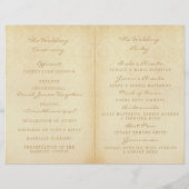 Papier La collection Vintage Glam Gold Mariage damassé (Dos)