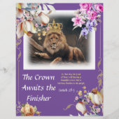 Papier La Couronne attend le Finisseur fixe (Devant)