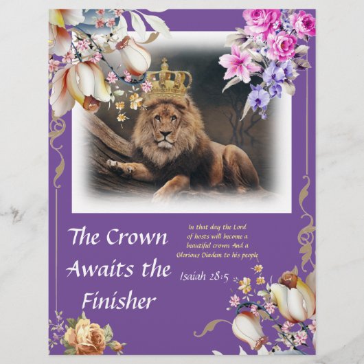 Papier La Couronne attend le Finisseur fixe (Devant)