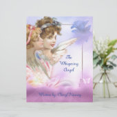 Papier La couverture de l'ange qui pique (Debout devant)