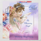 Papier La couverture de l'ange qui pique (Devant / Derrière)