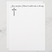 Papier La Croix (Devant / Derrière)