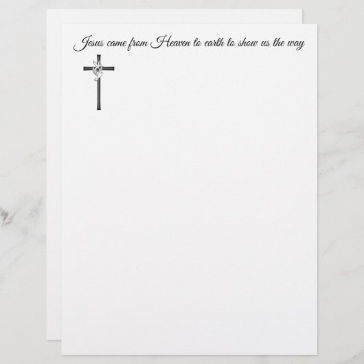 Papier La Croix (Devant / Derrière)