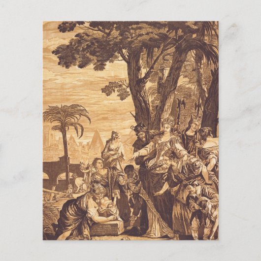 Papier La découverte de Moïse du Livre de l'Exode (Devant)