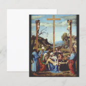 Papier La Déposition de Jésus-Christ Icône Sacrée Art (Devant / Derrière)