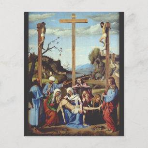 Papier La Déposition de Jésus-Christ Icône Sacrée Art